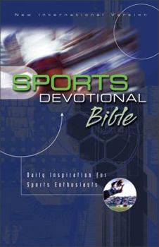 Hardcover Sports Devotional Bible-NIV: Daily Inspirations for Sports Enthusiasts Book