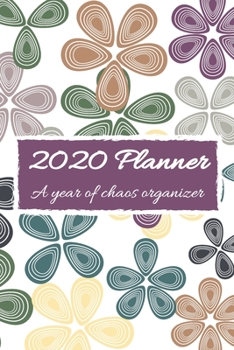 Paperback 2020 Planner: A year of chaos organizer Book