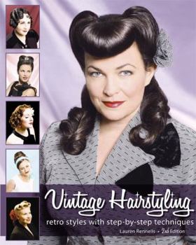 Paperback Vintage Hairstyling: Retro Styles with Step-by-Step Techniques Book