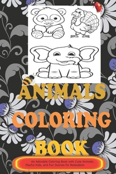 Paperback Animal Coloring Book