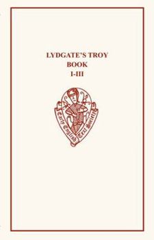 Paperback Lydgate's Troy Book I-III Book