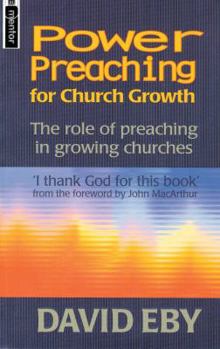 Paperback Power Preaching for Church Growth Book