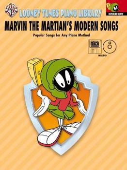 Paperback Looney Tunes Piano Library: Level 4 -- Marvin the Martian's Modern Songs, Book, CD & General MIDI Disk [With CD and MIDI Disk] Book