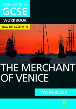 Paperback The Merchant of Venice: York Notes for GCSE Workbook the Ideal Way to Catch Up, Test Your Knowledge and Feel Ready for and 2023 and 2024 Exams and Ass Book