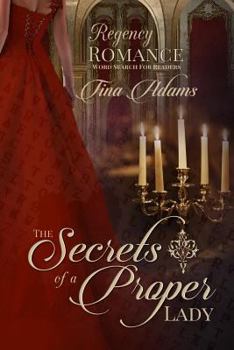 Paperback The Secrets Of A Proper Lady: Regency Romance Word Search Puzzles For Readers Book