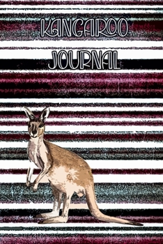 Paperback Kangaroo Journal: 6"x9" Notebook With 120 Pages Book