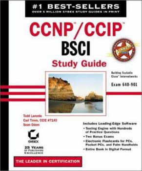 Hardcover CCNP: Bsci Study Guide (Book with CD-ROM) [With CDROM] Book