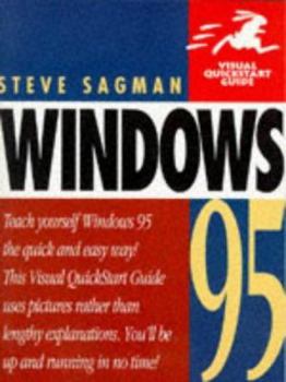 Paperback Windows 1995: Visual QuickStart Guide Book
