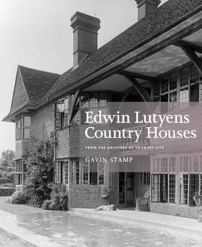 Paperback Edwin Lutyens Country House: From the Archives of Country Life Book