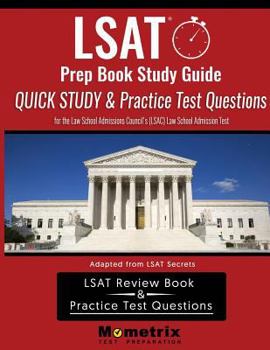 Paperback LSAT Prep Book Study Guide: Quick Study & Practice Test Questions for the Law School Admissions Council's (Lsac) Law School Admission Test Book