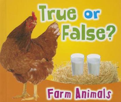 Hardcover True or False? Farm Animals Book