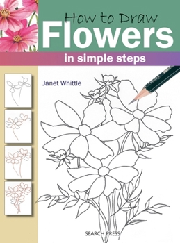 Paperback How to Draw Flowers in Simple Steps Book