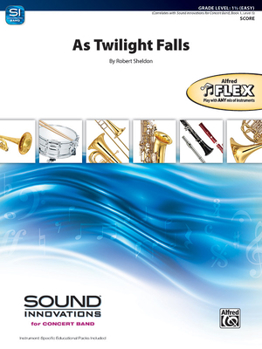 Paperback As Twilight Falls: Conductor Score Book
