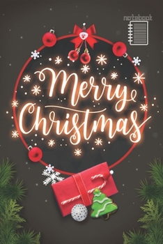 Paperback Merry Christma notebook: Merry Christmas and Happy New Year Book