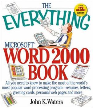 Paperback Everything Word 2000 Book
