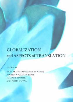 Hardcover Globalization and Aspects of Translation Book