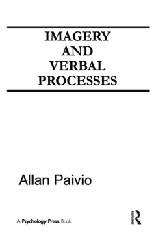 Paperback Imagery and Verbal Processes Book