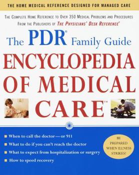 Paperback PDR Family Guide: Encyclopedia of Medical Care Book