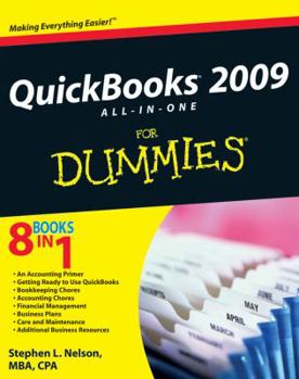 Paperback QuickBooks 2009 All-In-One for Dummies Book
