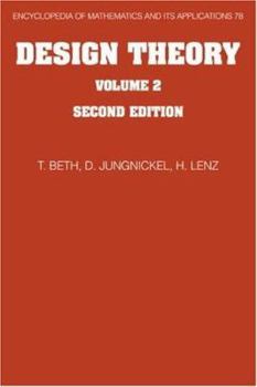 Design Theory: Volume 1 - Book #69 of the Encyclopedia of Mathematics and its Applications