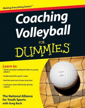 Paperback Coaching Volleyball for Dummies Book