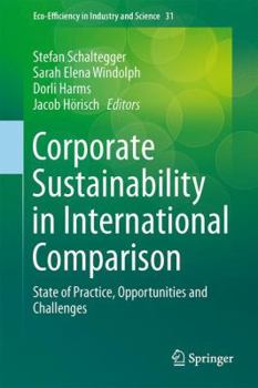 Hardcover Corporate Sustainability in International Comparison: State of Practice, Opportunities and Challenges Book