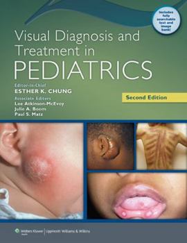 Hardcover Visual Diagnosis and Treatment in Pediatrics Book