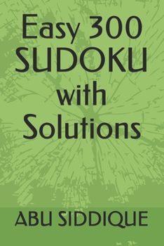 Paperback Easy 300 SUDOKU with Solutions-25 Apr 2021 Book