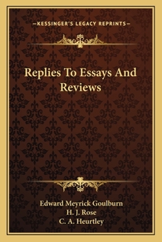 Paperback Replies To Essays And Reviews Book