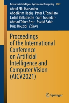 Paperback Proceedings of the International Conference on Artificial Intelligence and Computer Vision (Aicv2021) Book