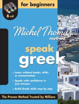 Hardcover Michel Thomas Method Greek for Beginners with Eight Audio CDs Book