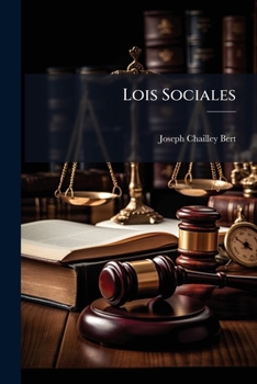 Paperback Lois Sociales [French] Book