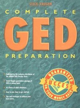 Paperback Complete GED Preparation Book