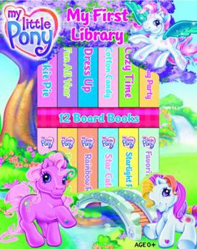 Hardcover My Little Pony: My First Library Book