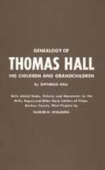 Paperback Genealogy of Thomas Hall Book