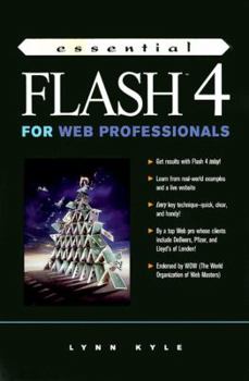 Paperback Essential Flash 4 for Web Professionals Book