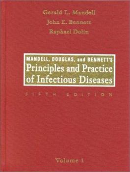 Hardcover Principles and Practice of Infectious Diseases: 2-Volume Set Book