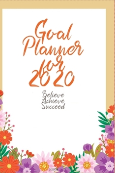 Goal Planner 2020 For And. Daily and monthly  Planner. With To Do’s, Notes, Habit Tracker & Gratitude. January 2020 - December 2020-: Pink Goal Planner for 2020. daily and monthly  planner. 365 pages.