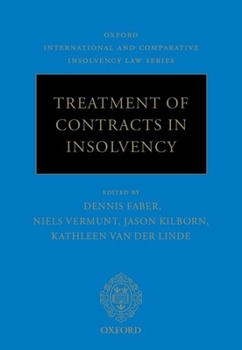 Hardcover Treatment of Contracts in Insolvency Book