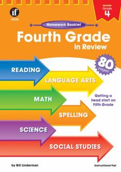 Paperback Fourth Grade in Review Homework Booklet Book