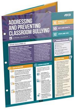 Paperback Addressing and Preventing Classroom Bullying (Quick Reference Guide) Book