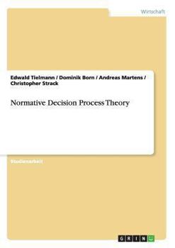 Paperback Normative Decision Process Theory [German] Book