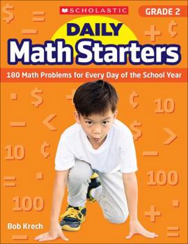 Paperback Daily Math Starters: Grade 2: 180 Math Problems for Every Day of the School Year Book