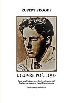 Paperback Rupert Brooke l'OEuvre Poétique [French] Book