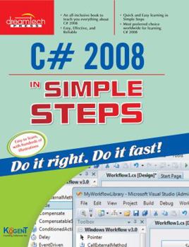 Paperback C# 2008 in Simple Steps [Paperback] [Feb 09, 2009] Kogent Solutions Inc. Book