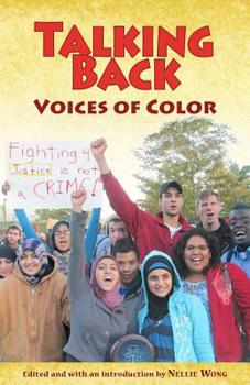 Paperback Talking Back: Voices of Color Book