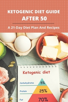 Paperback Ketogenic Diet Guide After 50: A 21-Day Diet Plan And Recipes: Ketogenic Vegan Diet Book