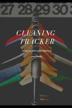 Paperback Cleaning Tracker Book