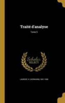 Hardcover Traité d'analyse; Tome 5 [French] Book