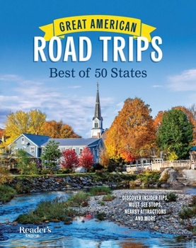 Paperback Great American Road Trips: Best of 50 States Book